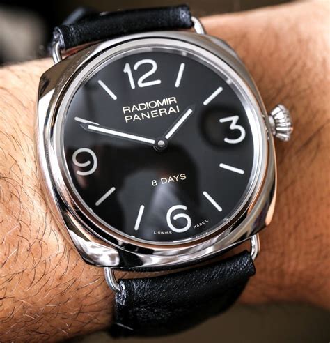 panerai radiomir black seal strap size|panerai radiomir review.